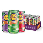 Yerba Mate Banner 3 cans Flavors: Strawberry Coconut, pineapple and mint and POG (Passion fruit, orange and guava)