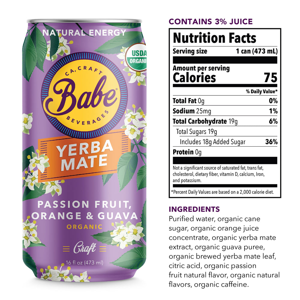 Yerba Mate & Kombucha Mix (12 Pack)