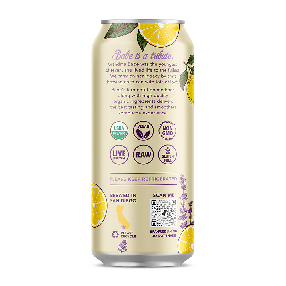 Kombucha Levender Lemonade