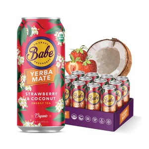 Yerba Mate Strawberry & Coconut