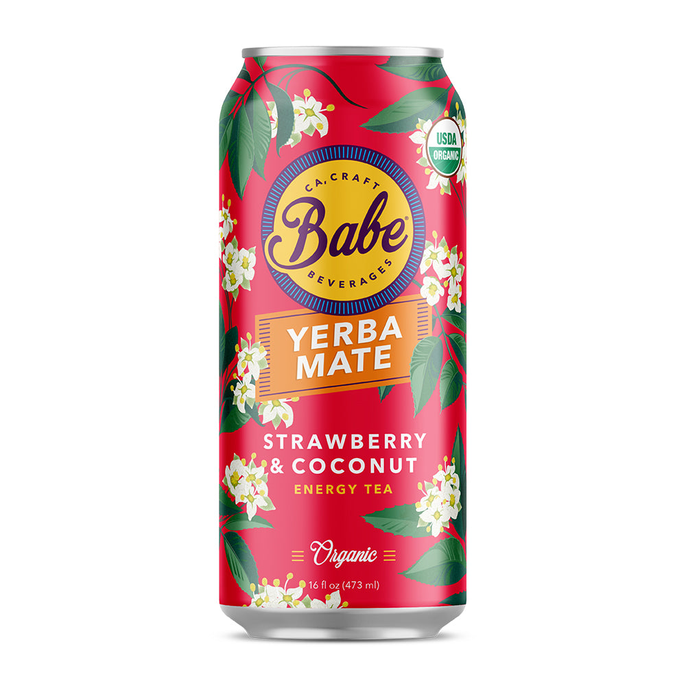 Yerba Mate Strawberry & Coconut