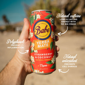 Callouts Yerba Mate Strawberry coconut